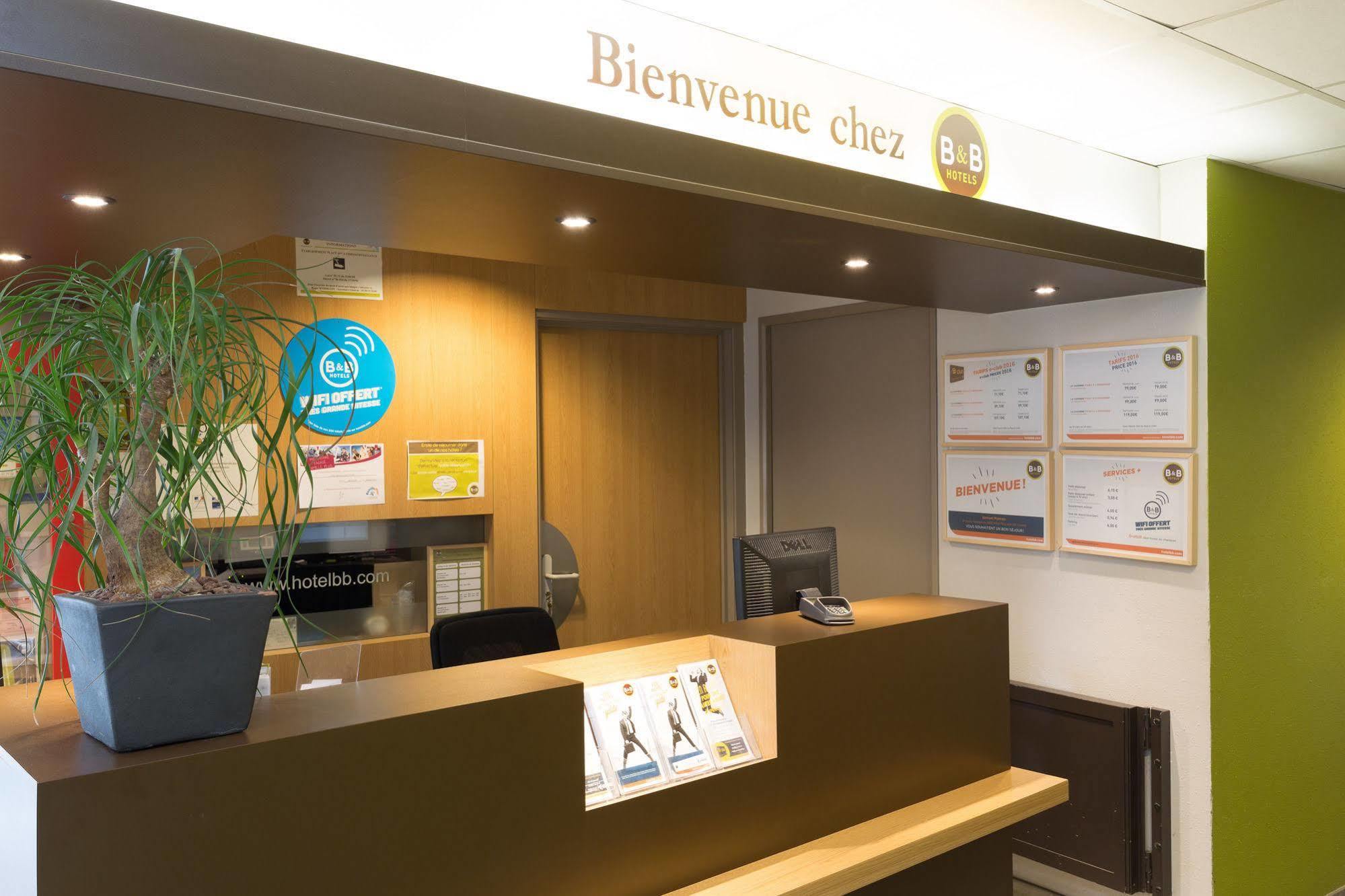 B&B Hotel Mulhouse Centre Exterior foto